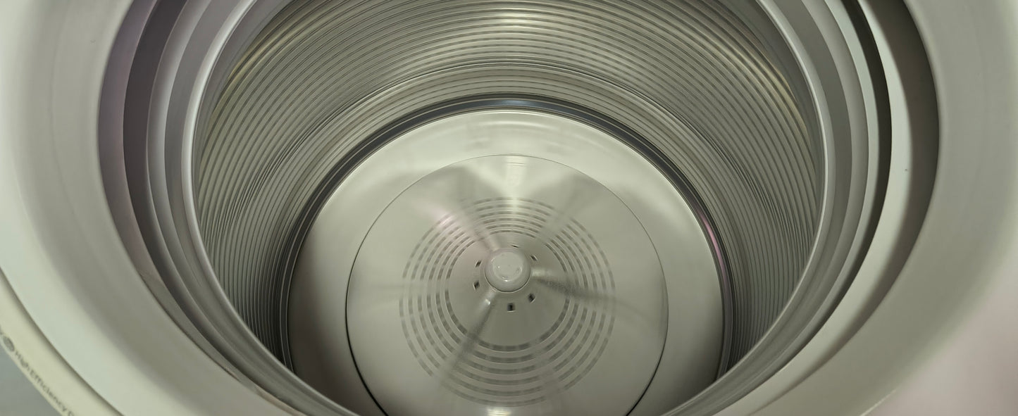 MAYTAG BRAVOS MCT WHITE ELITE TOPLOAD WASHER & ELECTRIC DRYER SET