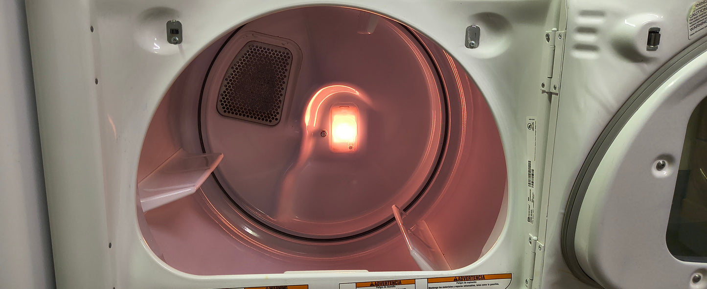 MAYTAG BRAVOS MCT WHITE ELITE TOPLOAD WASHER & ELECTRIC DRYER SET