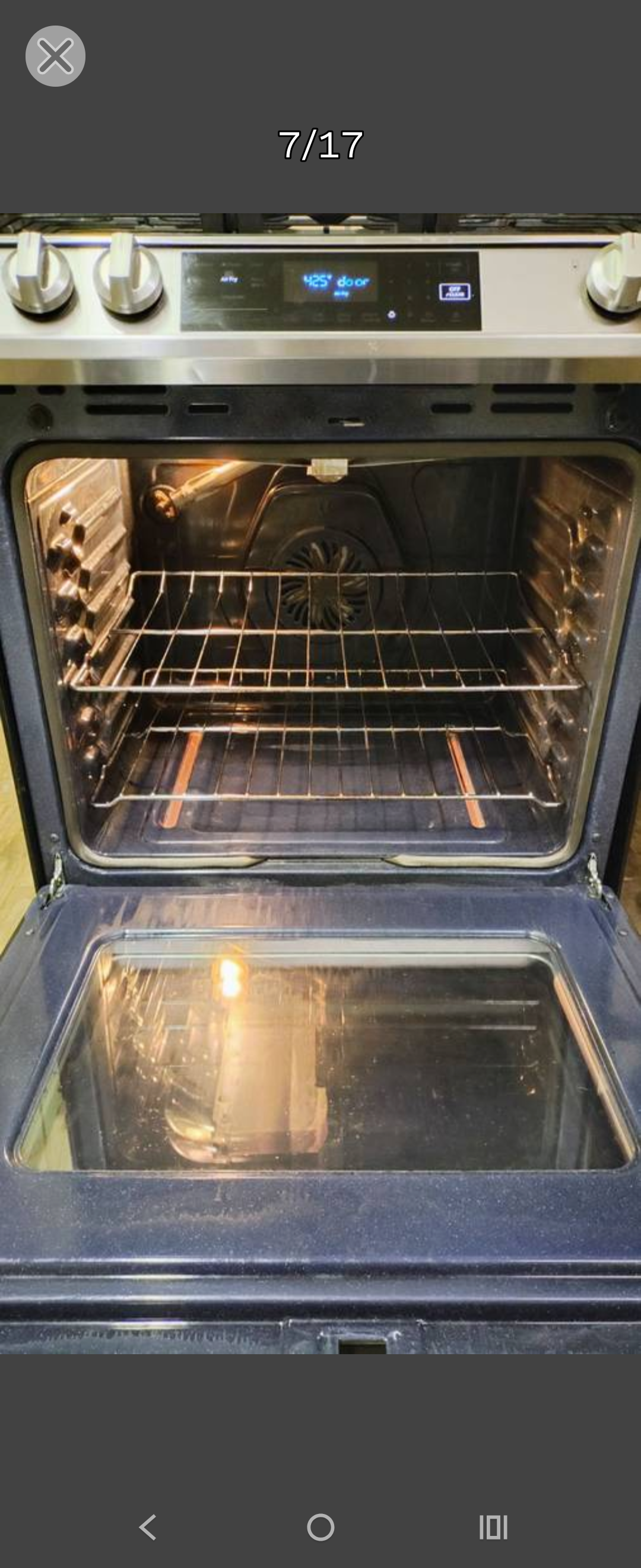 SAMSUNG ELITE SLIDE-IN/DROP-IN 5 BURNER CONVECTION AIR FRY GAS RANGE