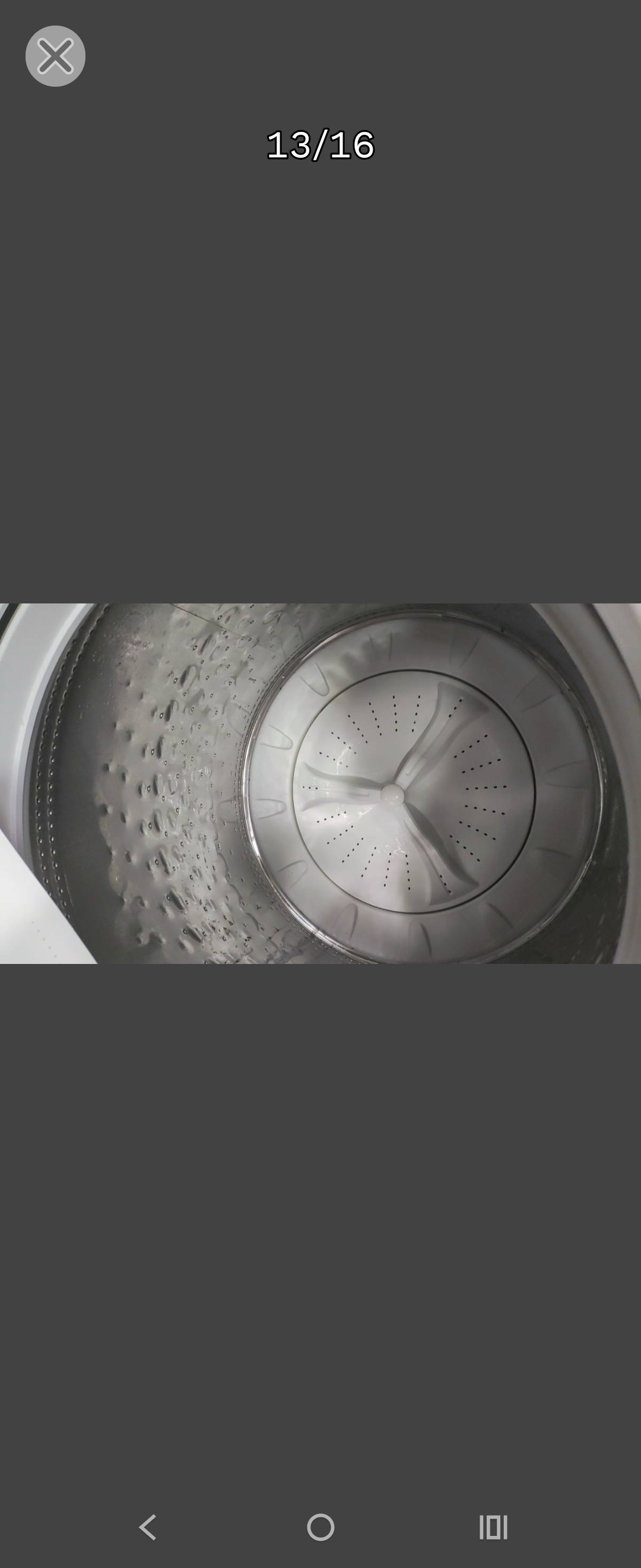 MAYTAG WHITE TOPLOAD WASHER