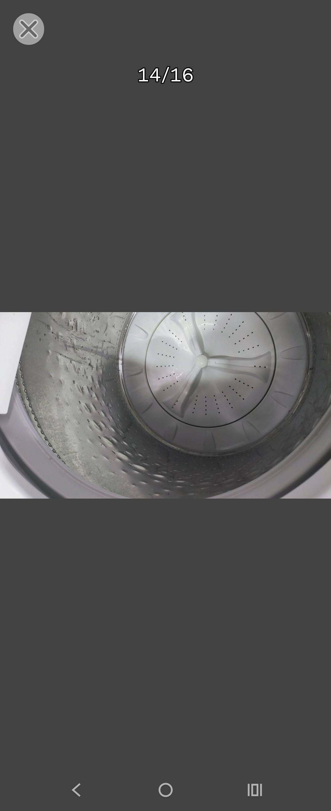 MAYTAG WHITE TOPLOAD WASHER